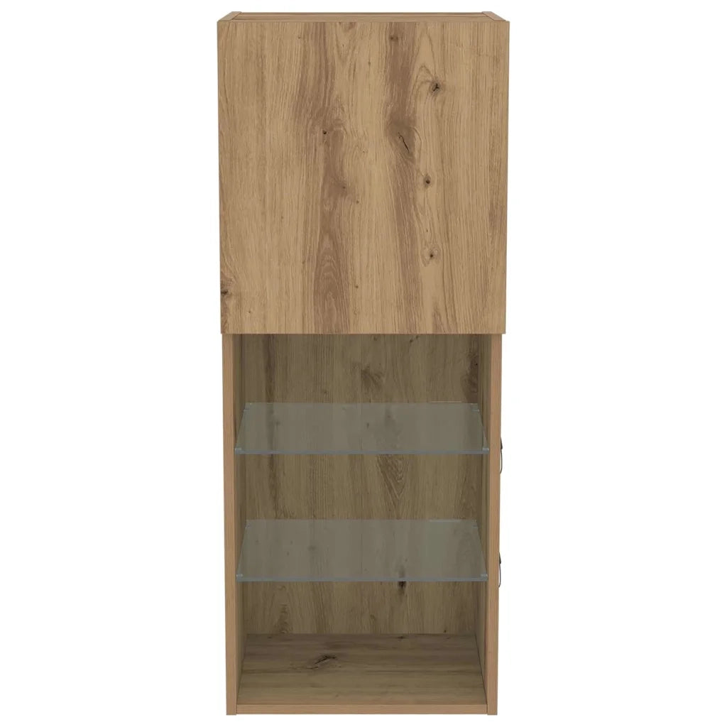 Set mobile TV-Credenza per TV Rovere artigianale 40,5 x 30 x 102 cm