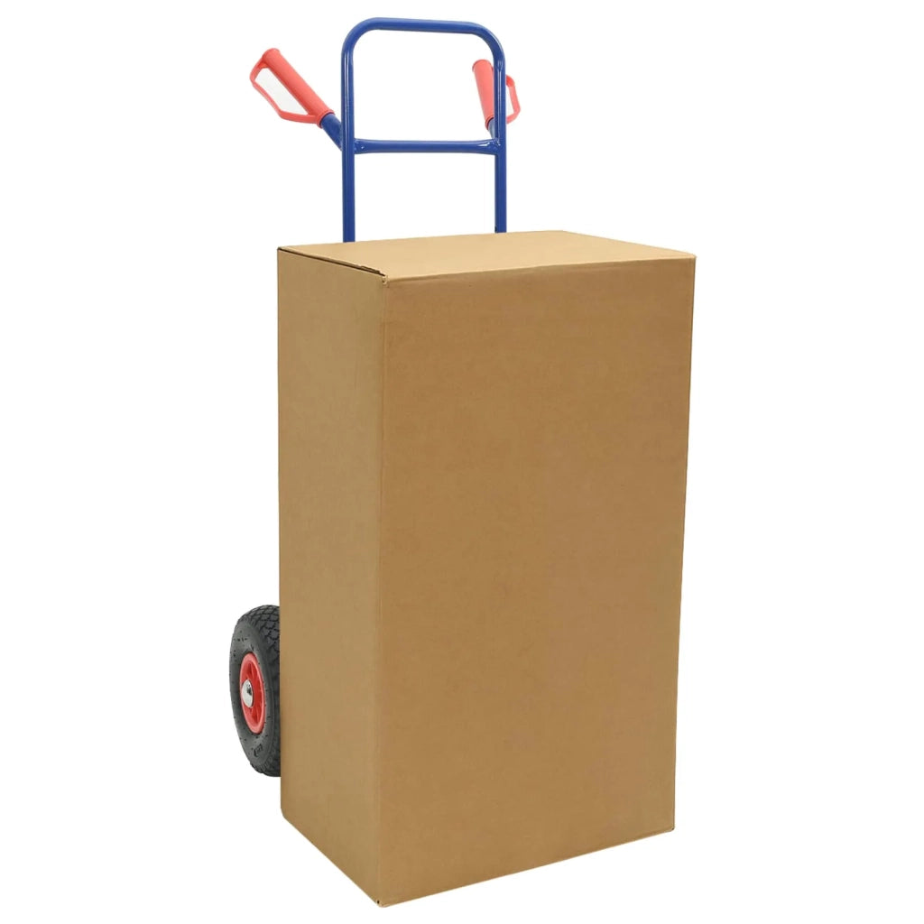 Carrello Pieghevole Estensibile Blu e Rosso 49,5 x 53 x 114 cm CFW9392505