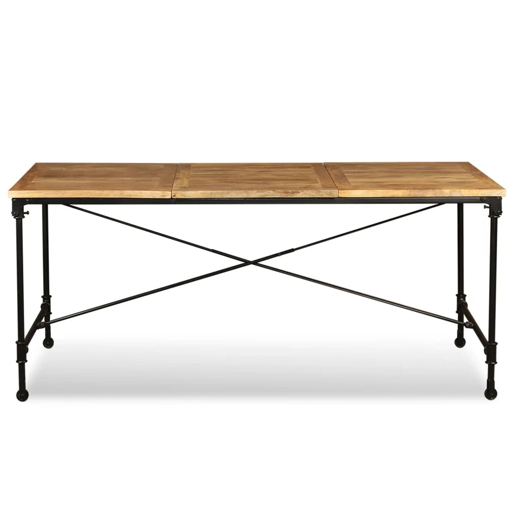 Tavolo da Pranzo in Legno Massello di Mango 180 cm     cod mxl 15985