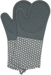 Manopole resistenti al calore - sicure e comode - 1 pezzo - silicone e cotone