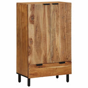 Credenza Naturale 60 x 33,5 x 100 cm Legno di Acacia Massello 4017786