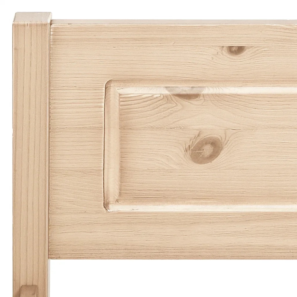 Giroletto senza Materasso-Struttura Letto 180x200 cm in Legno Massello di Pino 481094