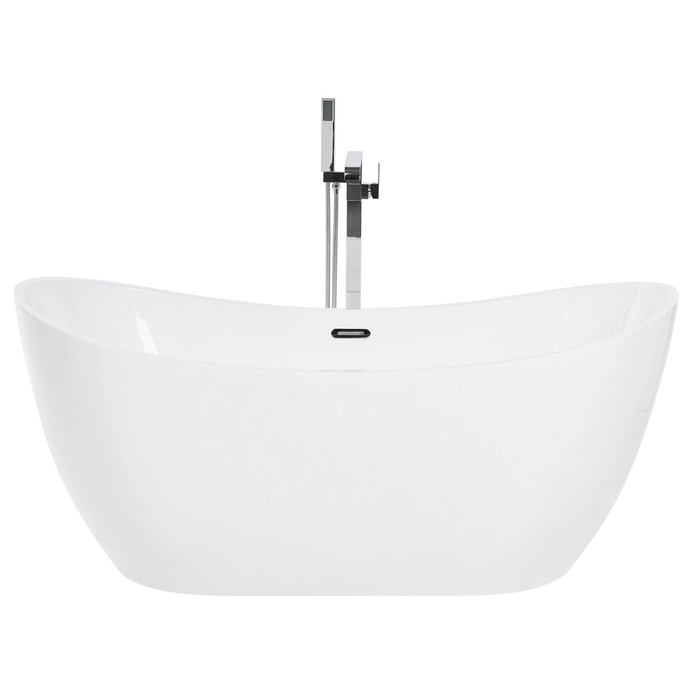 Vasca da Bagno Freestanding in Acrilico Sanitario Bianco 170 x 77 cm
