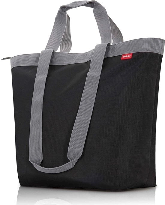 Borsa da viaggio con chiusura a zip in poliestere lavabile e riutilizzabile per shopping sport acqua mare 51 cm x 20 cm x 40 cm.