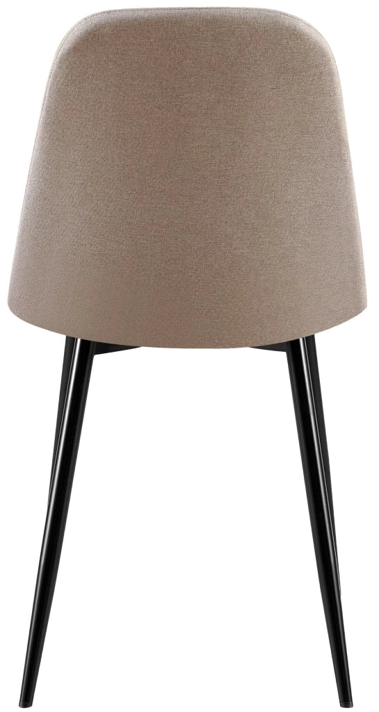 Set di 4 sedie Giverny grigio,Tessuto