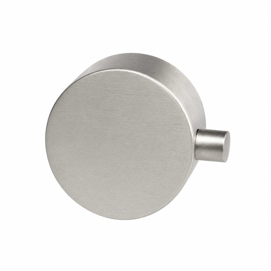 SINED Maniglia miscelatore doccia acciaio inox 316L grigio finitura inox resistente a corrosione e usura per bagno e spa MANIGLIA-MISCELATORE-LUNA-INOX-INOX