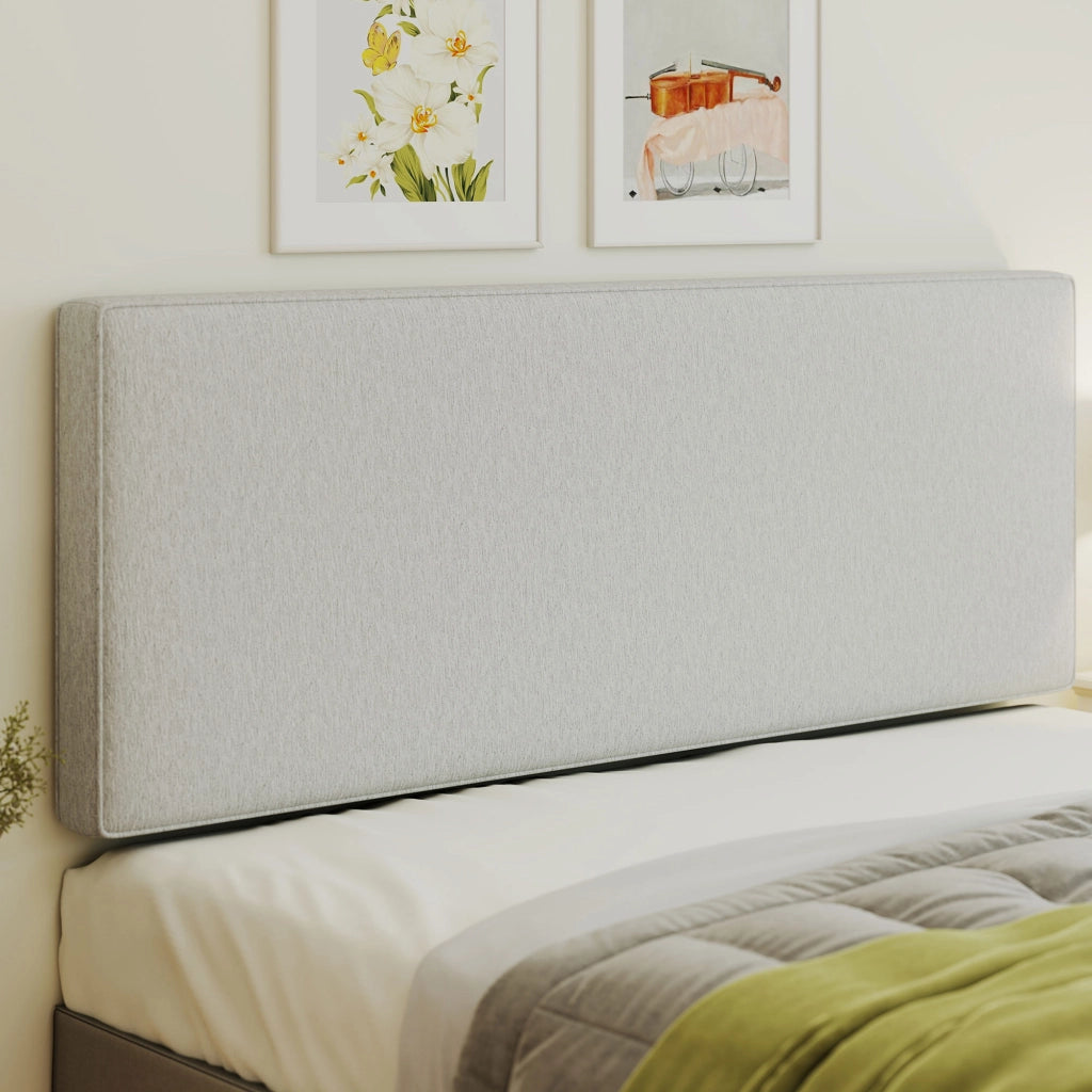 Testiera in tessuto 140x60 ¨C zephmum ¨C crema