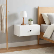 Mobiletto da notte a muro 2 pcs Bianco Lucido 49 x 34,5 x 20 cm 899134