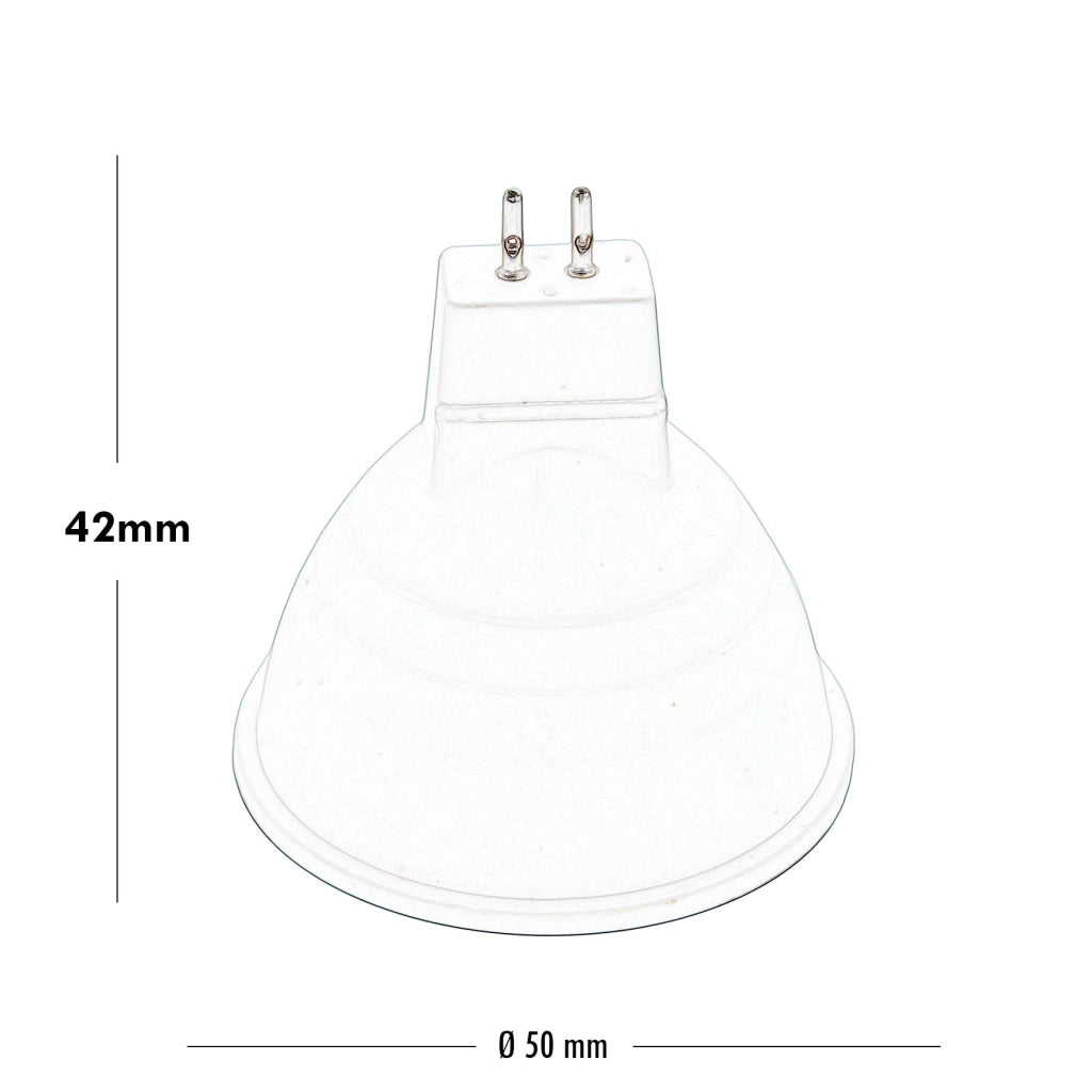 Faretto LED RGB 6000K GU5.3 6W lampada dimmerabile 12V attacco MR16 LED RGBW telecomando IR cromoterapia luce colorata