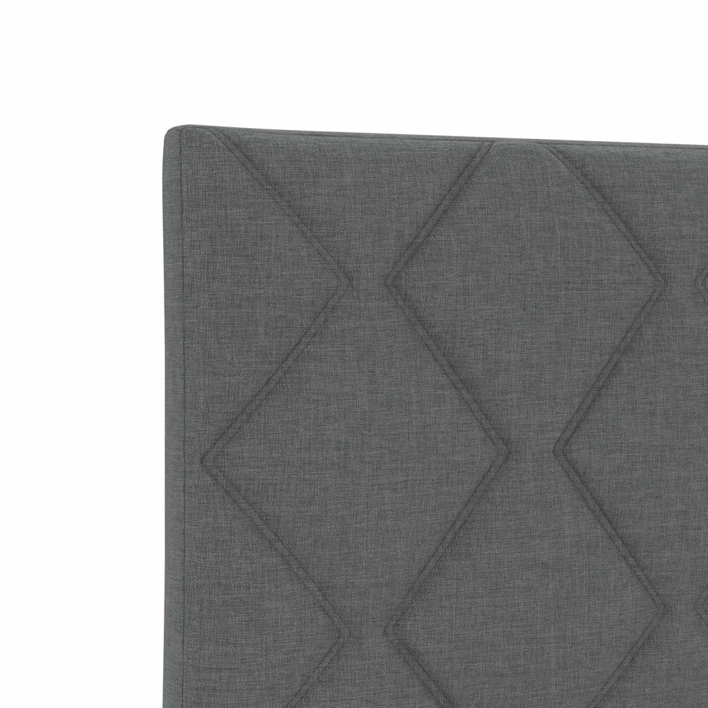 Letto box spring con materasso Grigio Scuro 160 x 200 cm 3450524