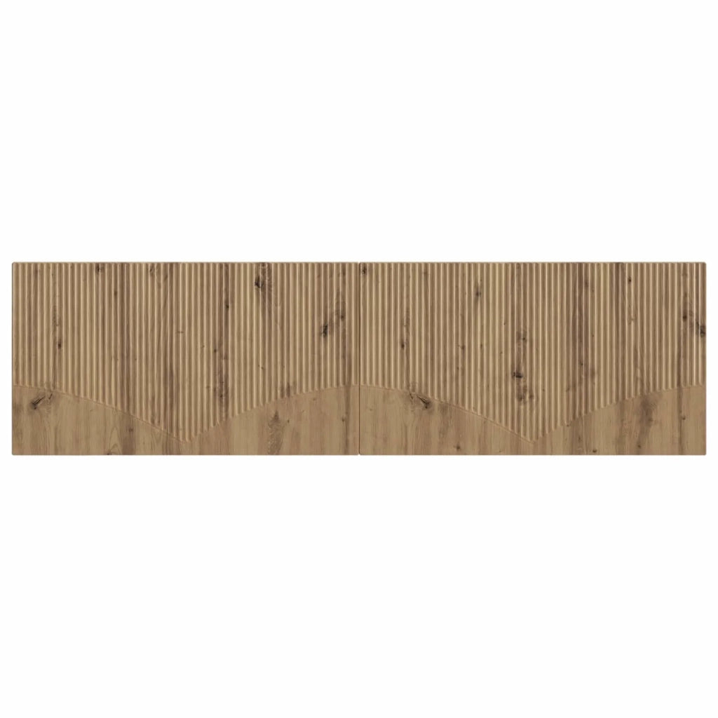 Testiera da Muro HOORN Rovere Artigianale Legno ingegnerizzato 897384