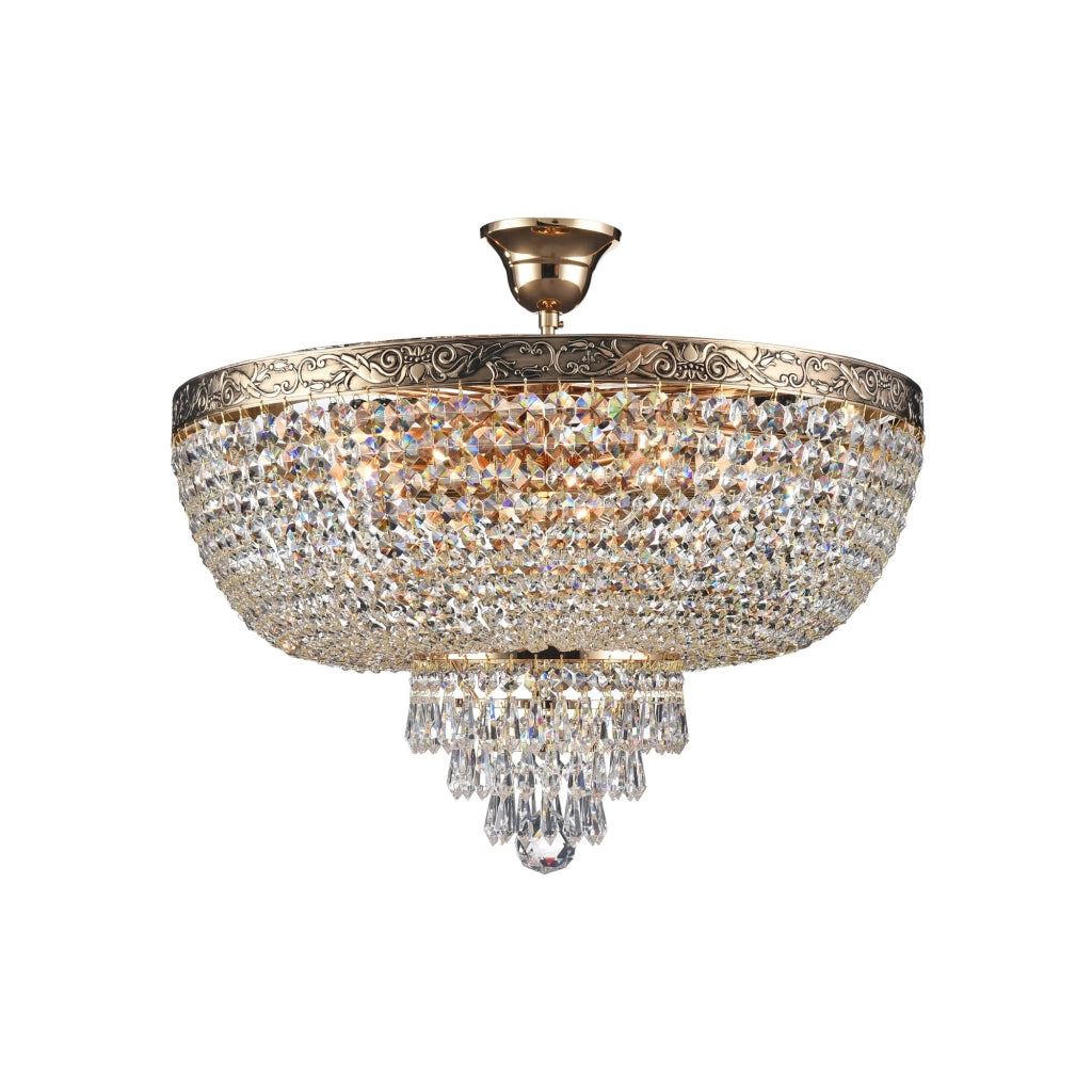 Lampadario Palace cristallo ottone 6xE27 Maytoni DIA890