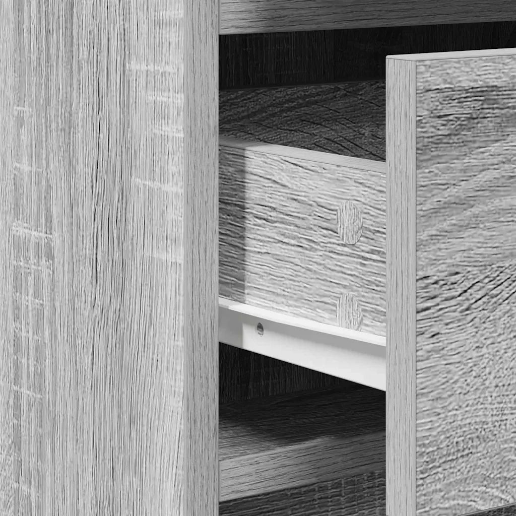 Credenza Grigio sonoma 40 x 41 x 75 cm Legno multistrato 865060