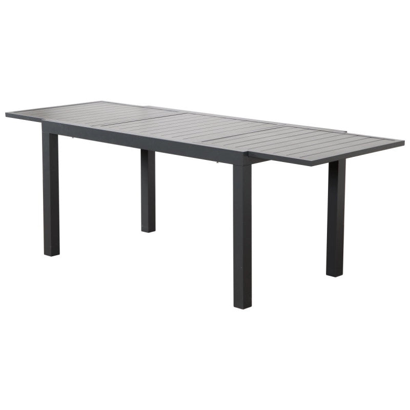 Tavolo Alluminio Oxford Cm 200/300*w100*h73 Allungabile Grigio