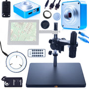 Set Microscopio Digitale Earth Pro MCEP-0.5X con Illuminatore 56xLED e Camera Scorpius PRO – Zoom 7-45x, FullHD, 4K
