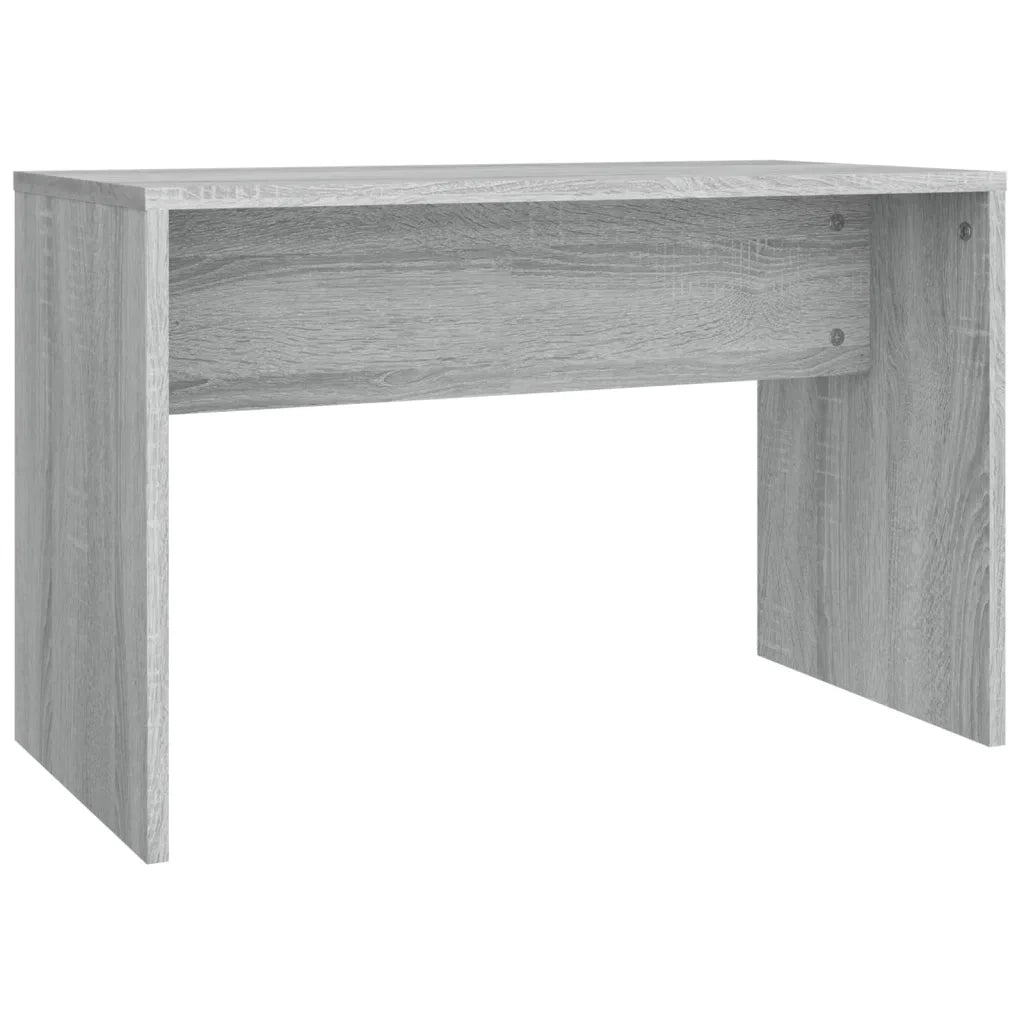 Set Tavolo da Toeletta Grigio Sonoma 86,5x35x136 cm 3114153