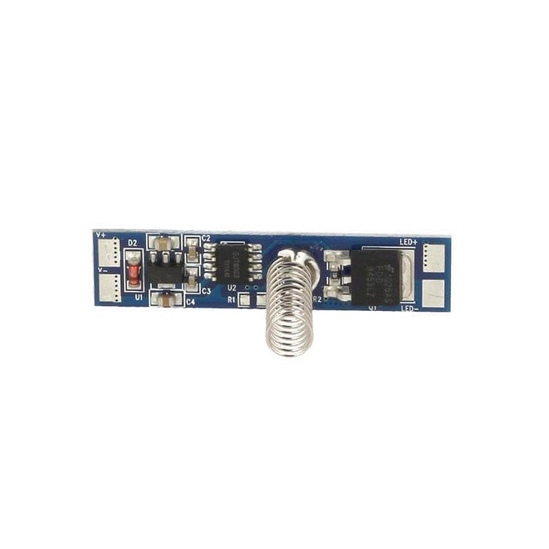 Led Dimmer Slim Touch Interruttore a Sfioramento Sfumature Con Memoria 12V 24V 8A