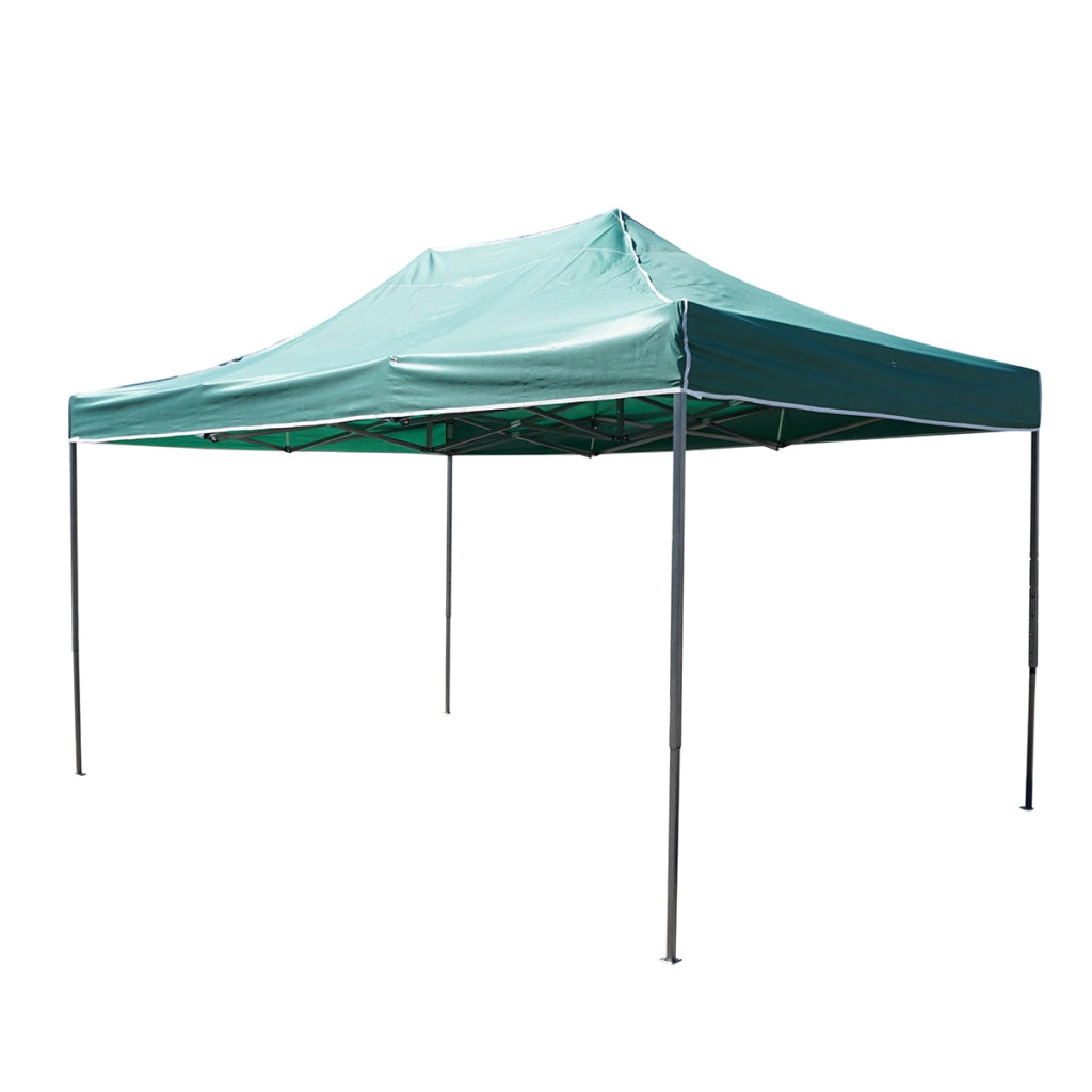 Gazebo verde 3x4.5 m, altezza regolabile, pieghevole Breckner Germany