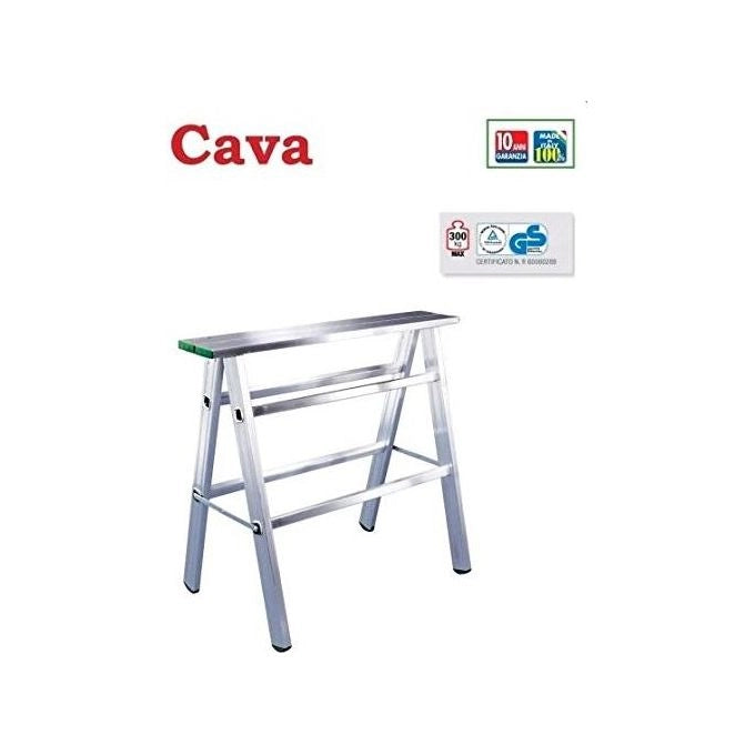 Facal CAVA Cavallettone Pieghevole Alluminio 83,5 cm Portata 300 Kg Professionale Made in Italy