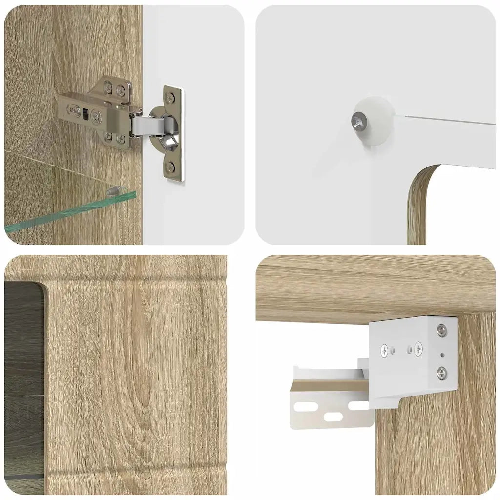 Armadio in Legno Rovere Sonoma 50 x 29 x 100 cm 880223