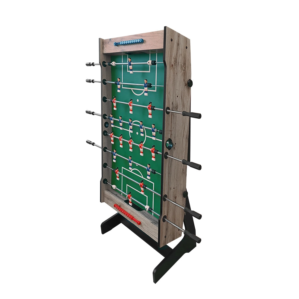 Tavolo da Calcio Balilla Deluxe Pieghevole Verticale