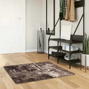 Runner Tappeto MARSA Nero 100 x 100 cm Poliestere e PVC 42023380