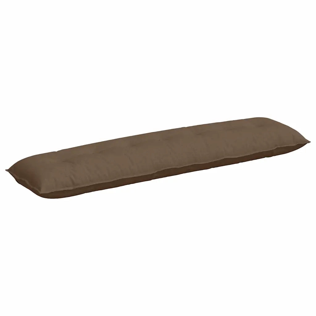 Cuscino per Schiena Marrone 200 x 19 x 50 cm Tessuto