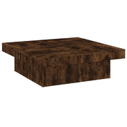 Tavolino da salotto | Tavolino da caff¨¨ | Tavolino da Soggiorno Rovere Fumo 90x90x28 cm Legno Multistrato