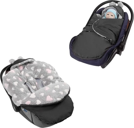 Zak di protezione per piedi dei bambini, coperta termica per l'inverno, adatto per lettino, carrozzina, seggiolino auto, passeggino