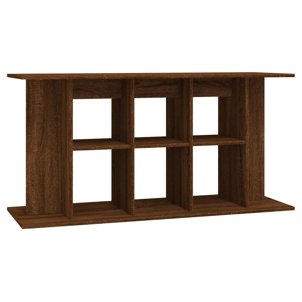 Supporto Acquario 120x40x60 cm Legno Multistrato Rovere Marrone CFW7643644