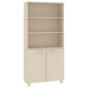 Credenza | Madia | Buffet da pranzo | Armadio da pranzo HAMAR in Legno Massello di Pino Marrone