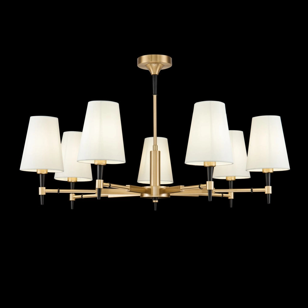Lampadario House in Metallo Zaragoza Ottone