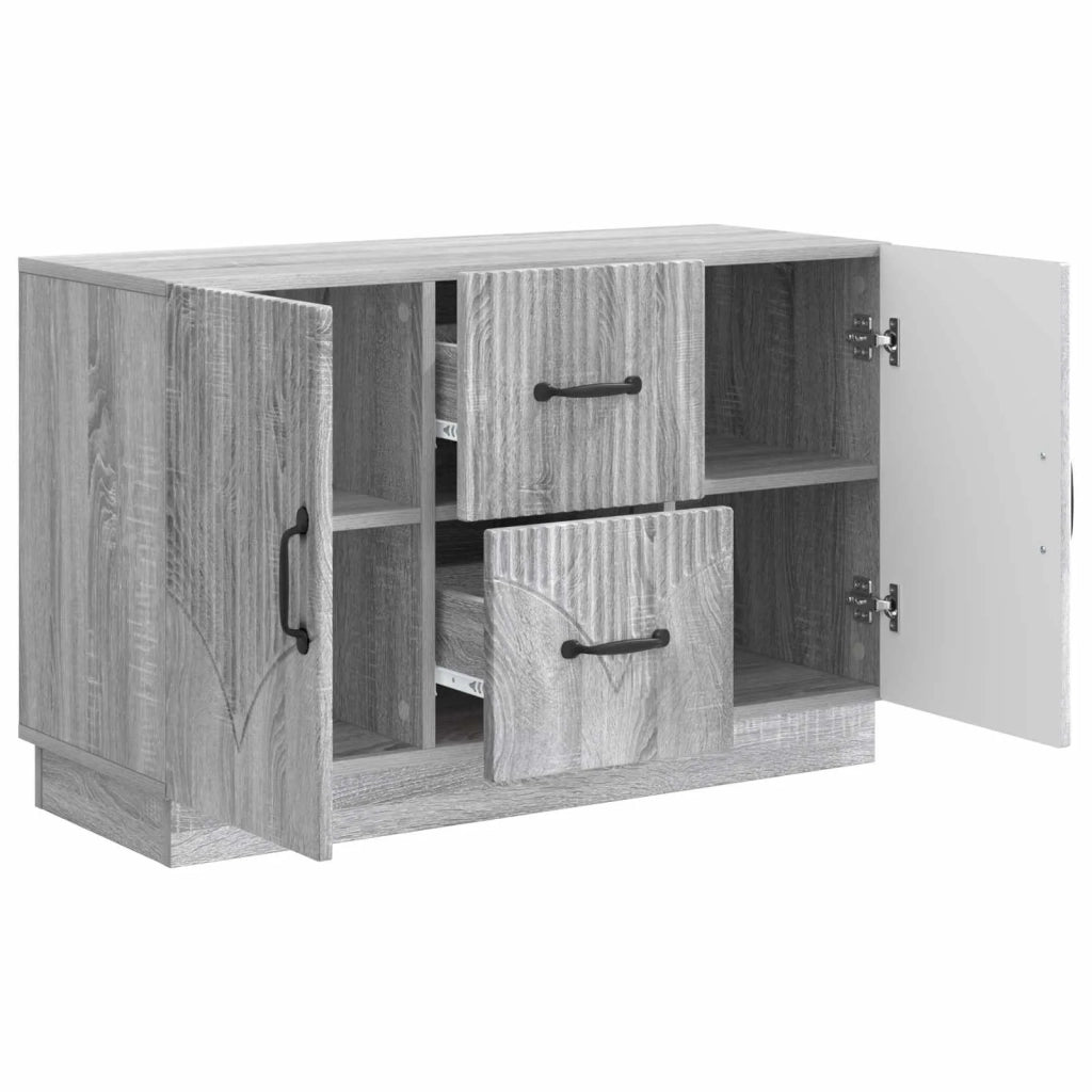 Credenza Grigio Sonoma 89 x 34,5 x 57 cm Legno ingegnerizzato
