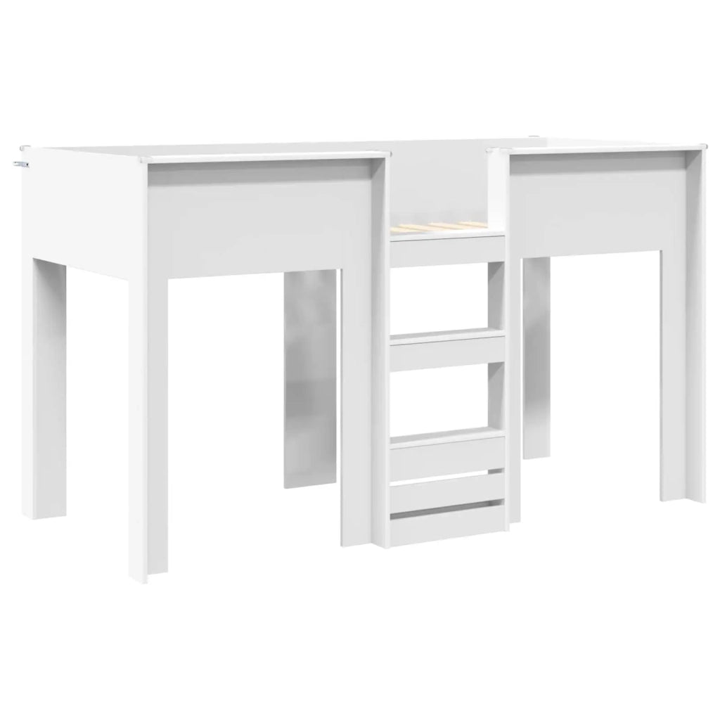 Letto a Castello per Bambini Bianco 75 x 190 cm 3410467