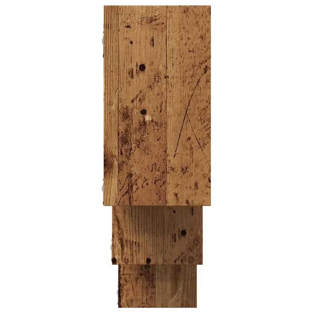 vidaXL Scaffale a Parete Legno Vecchio 159x18x66 cm in Truciolato
