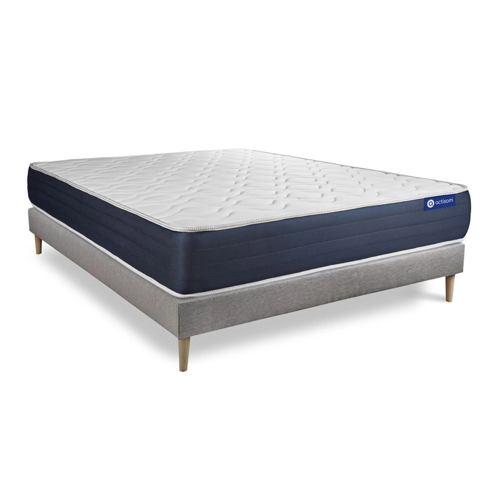 Kit rete e materasso Actimemo sleep 120x195cm - Spessore : 22cm- memory foam - Bilanciato -