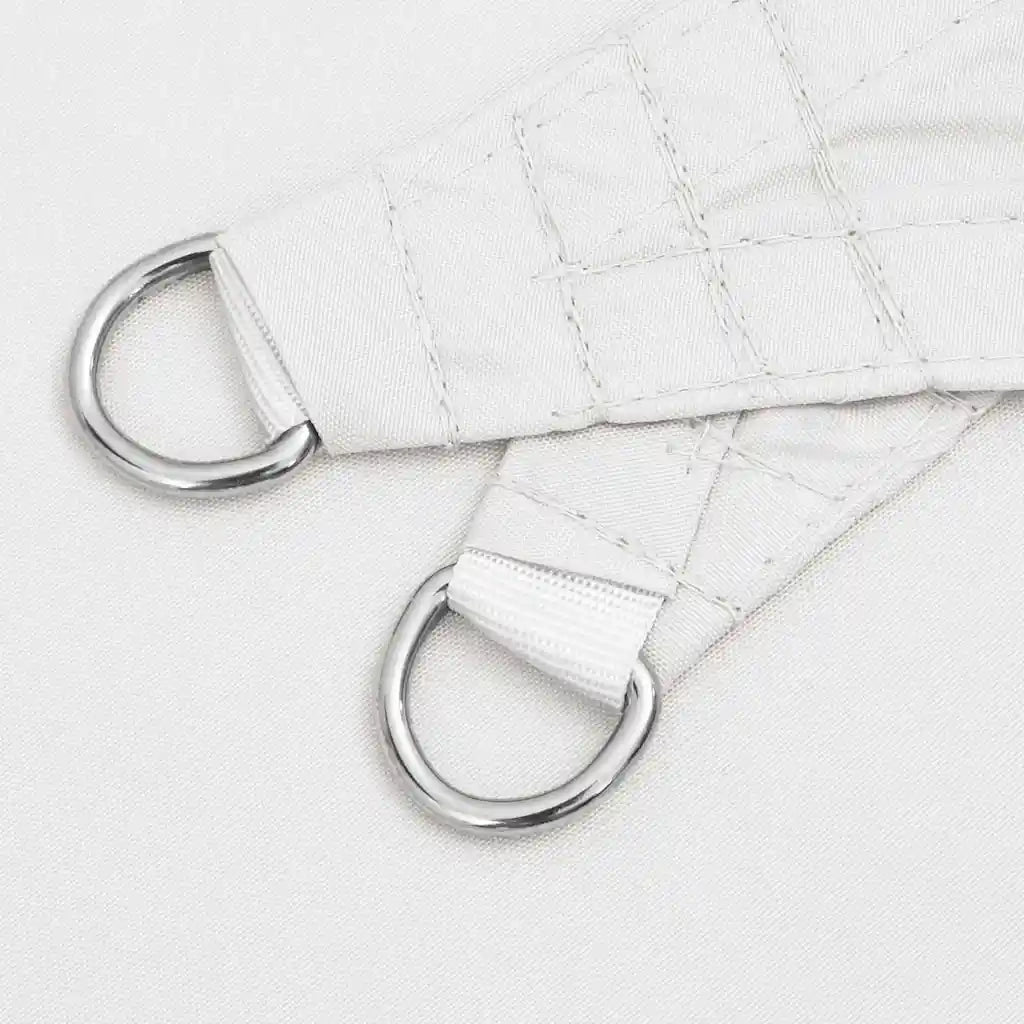 Parasole a Vela Oxford Rettangolare 4x7 m Bianco 135273
