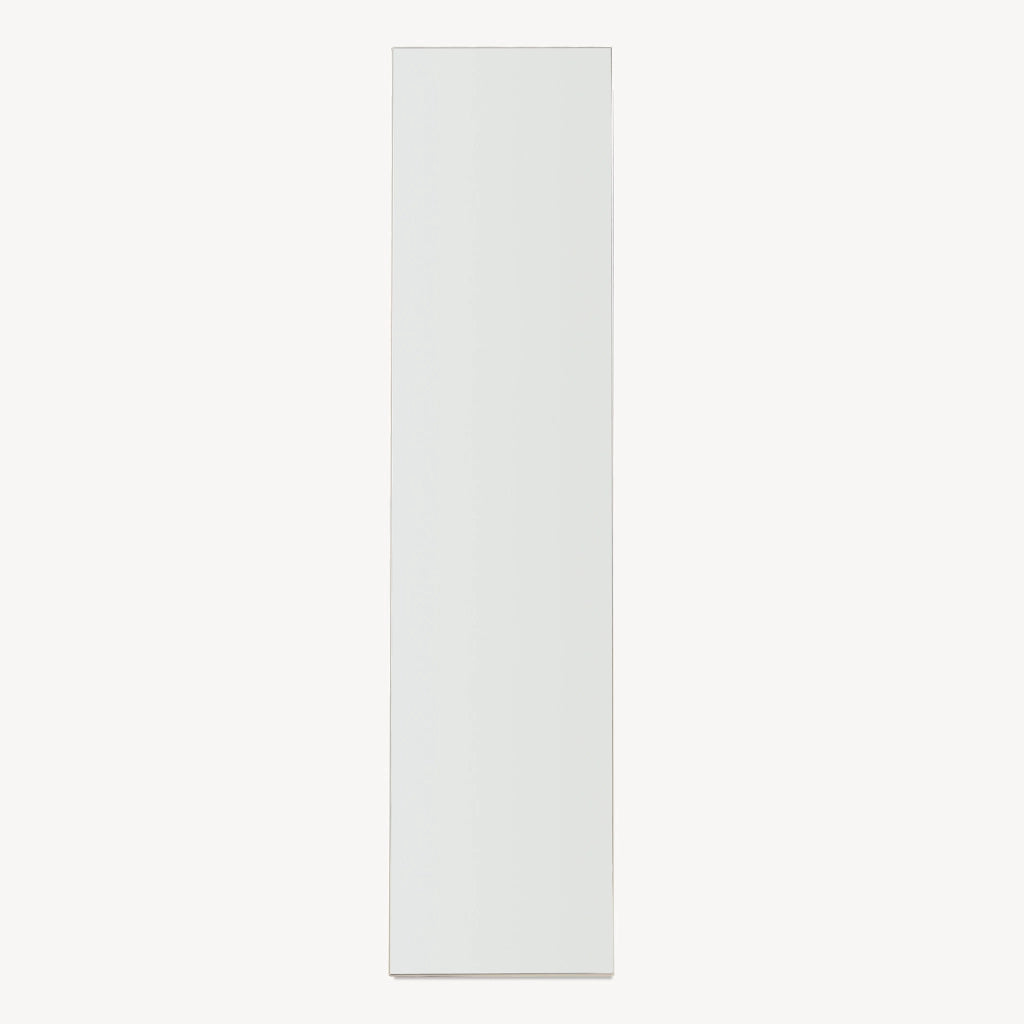 Specchio da Terra Saden con Appendiabiti e Vano Portaoggetti 165 x 40 x 51 cm - Avena Oatmeal [en.casa]