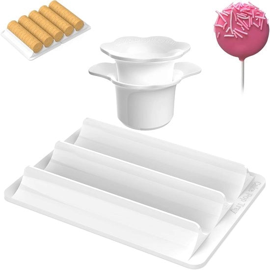 Impastatrice per cake pop - gruppo | cake pop rotondo | per stampa 3D. 75 "dimensioni del pallet | camera doppia con alta capacità cake pop | superficie liscia da pulire (gruppo impastatrici e pallet)