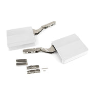Emuca Braccetto Agile Smart elevabile, 1600 - 3600, Plastica bianca, Acciaio e Tecnoplastica, 1 u.