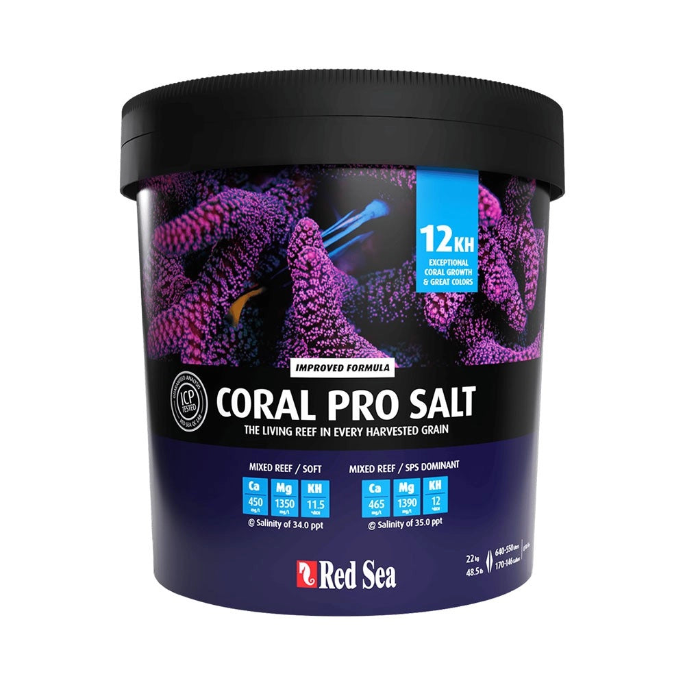 Red Sea Coral Pro - Sale Marino Specifico per Acquari di Barriera Corallina Formato: 22 Kg