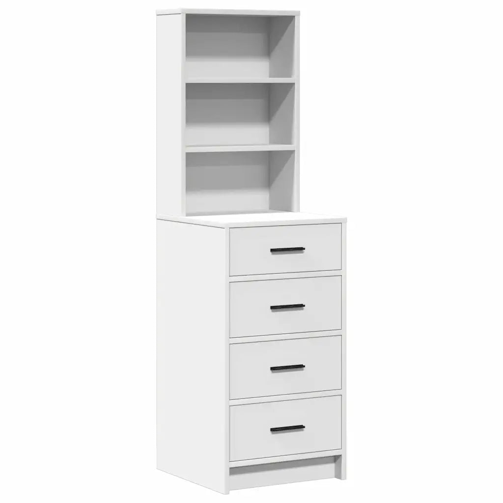 Tavolo da Trucco con cassetto 2 pcs Bianco 50 x 41 x 135 cm 3334200