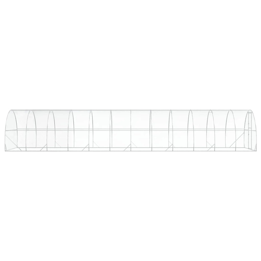 Pollaio Argento 1200 x 300 x 200 cm Acciaio zincato 3434695