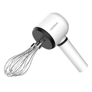 Trade Shop - Sbattitore Elettrico Ricaricabile Usb 20w 3 Velocità Design Cordless Con Fruste In Acciaio -