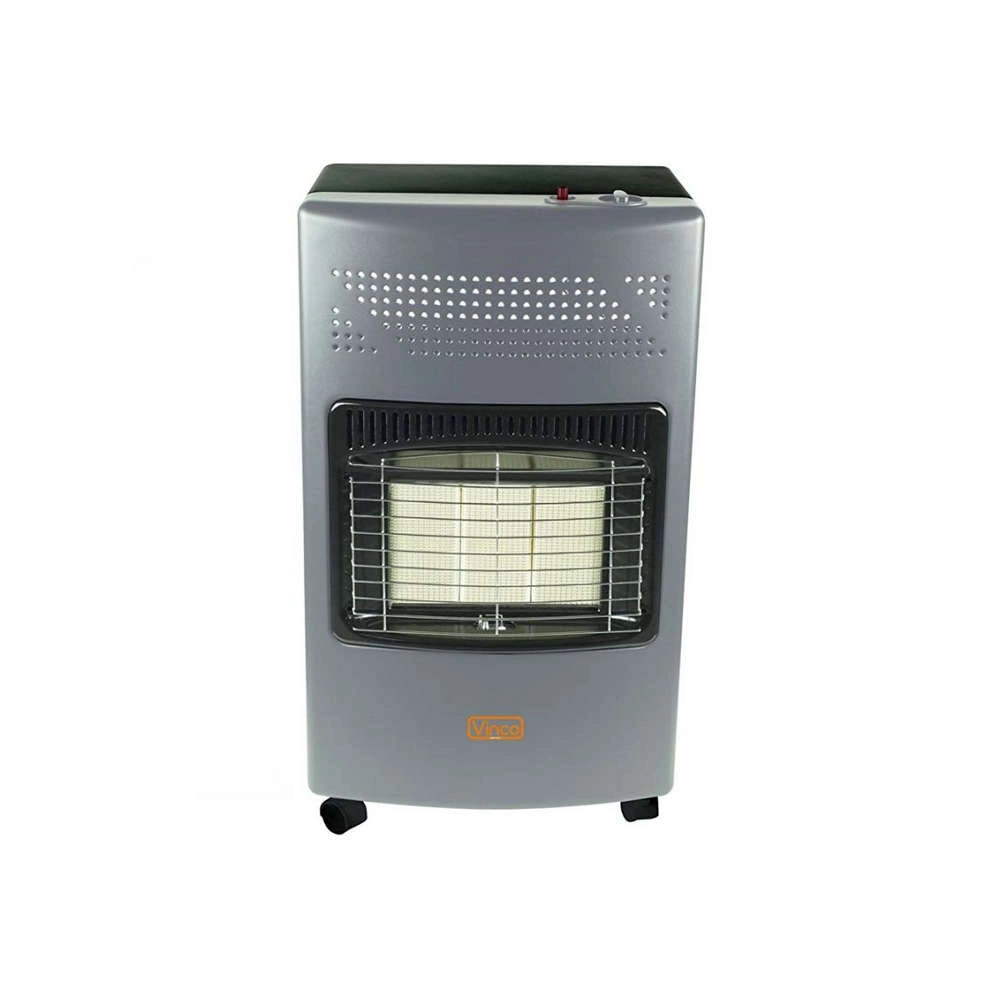 Stufa a Gas Vinco 4,2 Kw Grigio Chiaro con 3 Livelli di Potenza