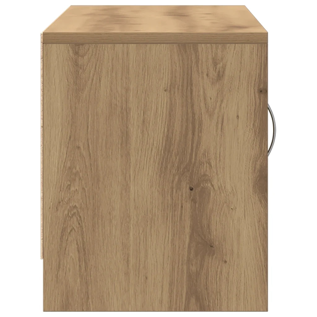 Mobile Porta TV Rovere Artigianale 102x30x37,5 cm Multistrato 855817