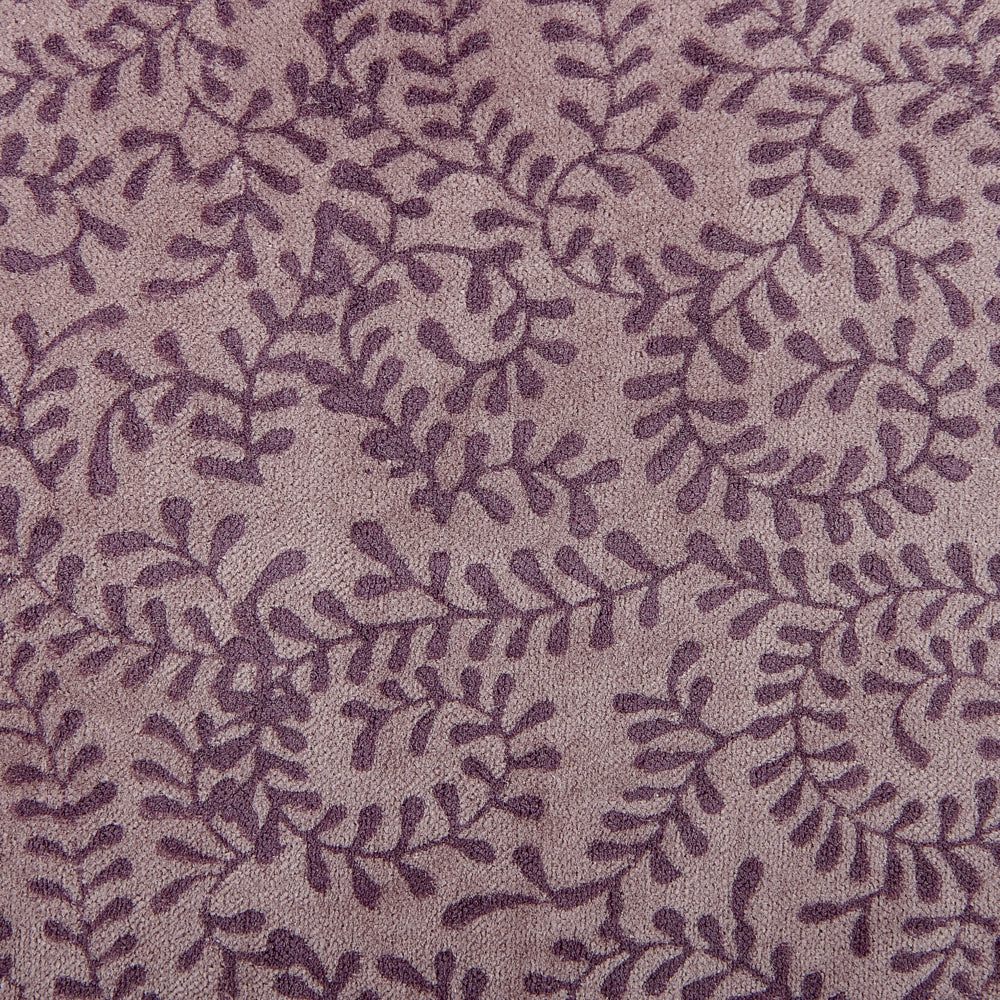 Set di 2 cuscini in velluto con motivo floreale 45x45 cm rosa soggiorno camera da letto stile boho