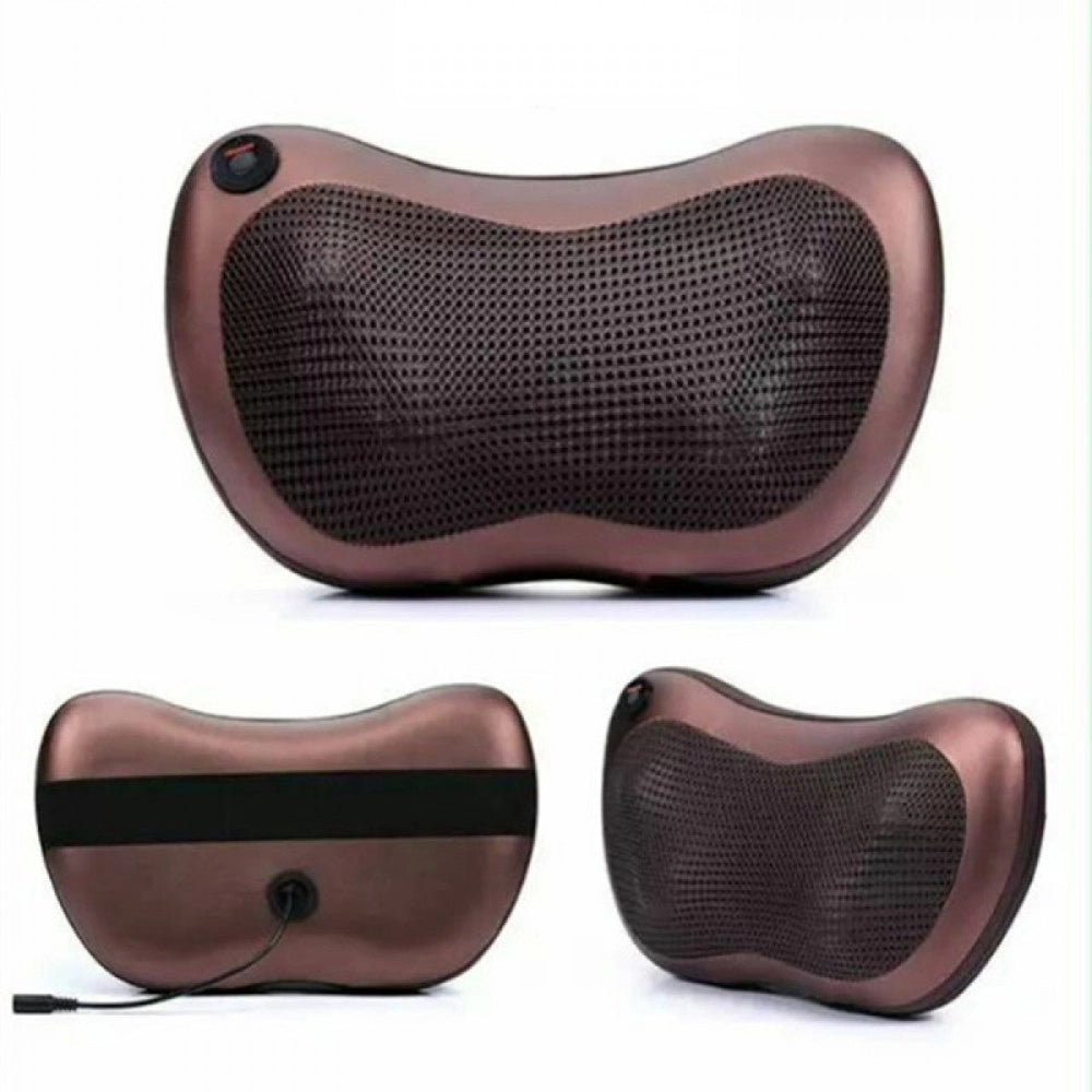 Trade Shop - Cuscino Massaggiante Massaggiatore Casa Auto Massaggio Shiatsu Schiena Collo -
