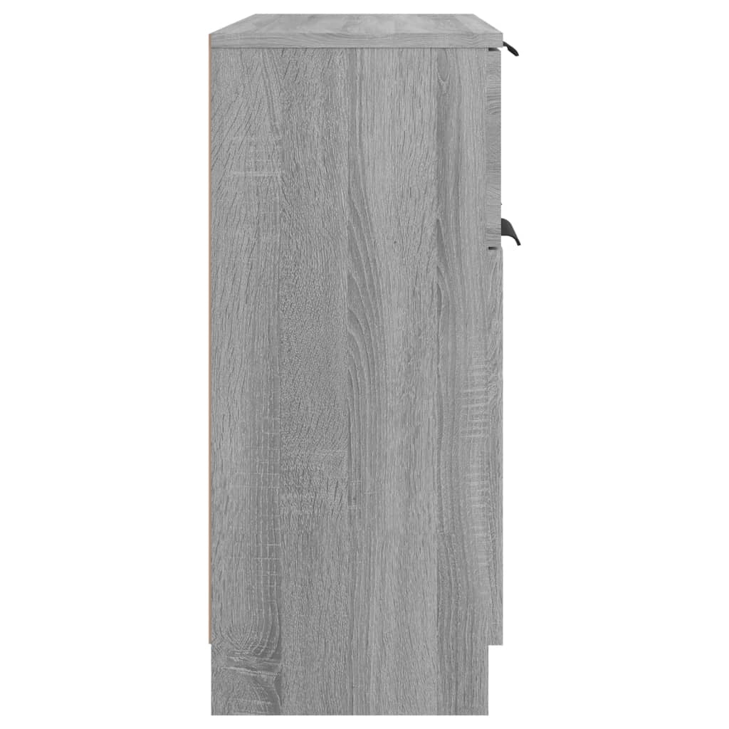 Buffet credenza cassettiera armadio mobile contenitore organizer cucina soggiorno salotto Sonoma 60 x 30 x 70 cm legno ingegnerizzato grigio 02_0036378