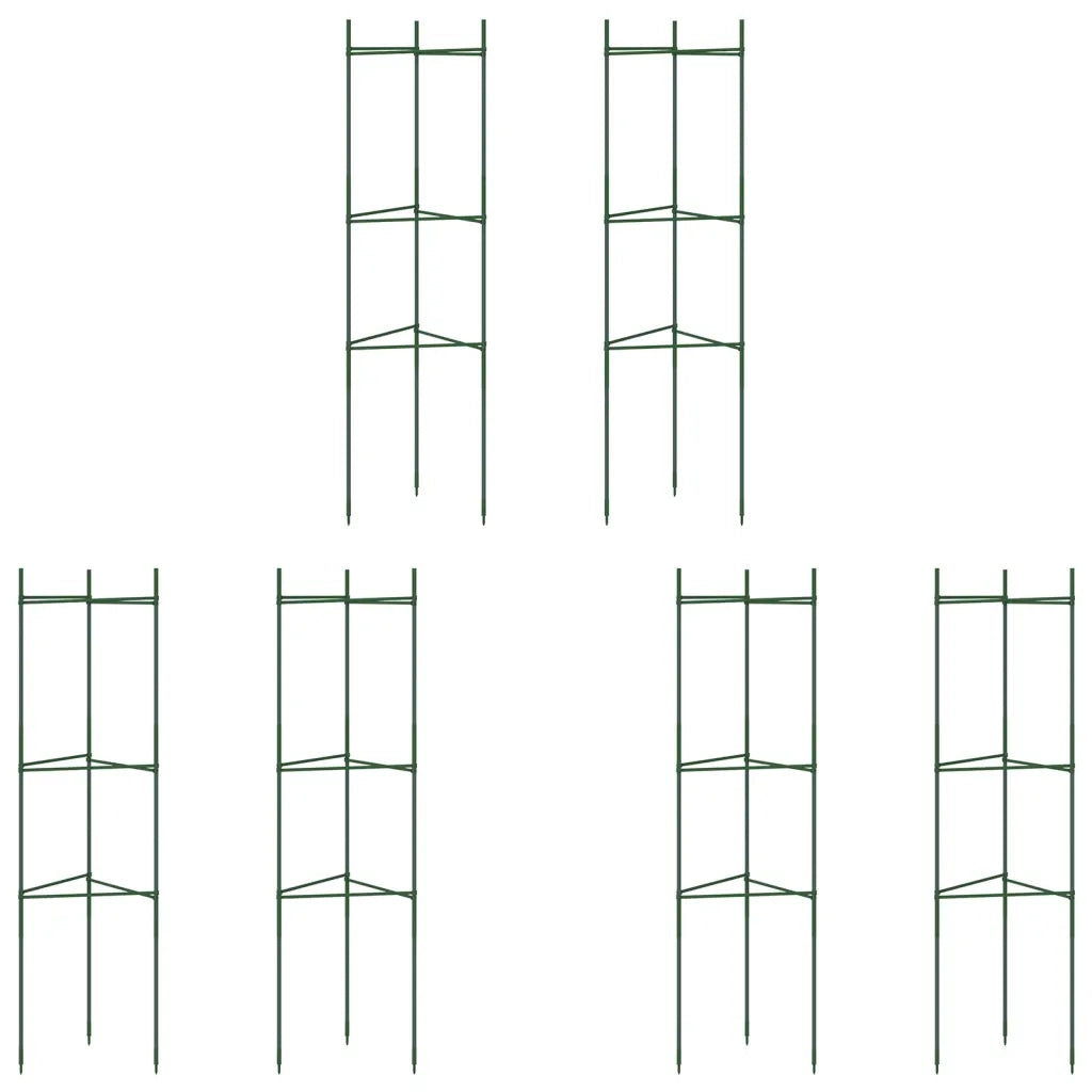 Sostegni per Pomodori 6pz 116 cm in Acciaio e PP